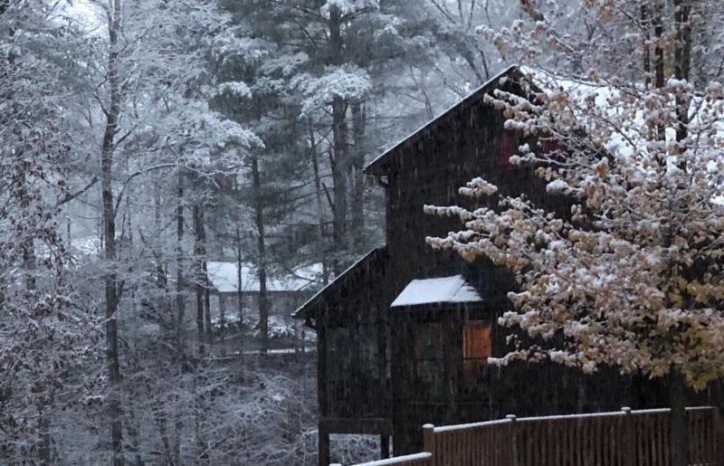 Villa Laughing Bear Cabin Ellijay Exterior foto